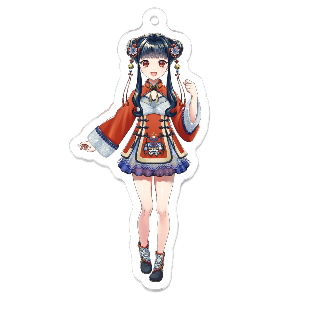 朱・春鈴アクリルキーホルダー
