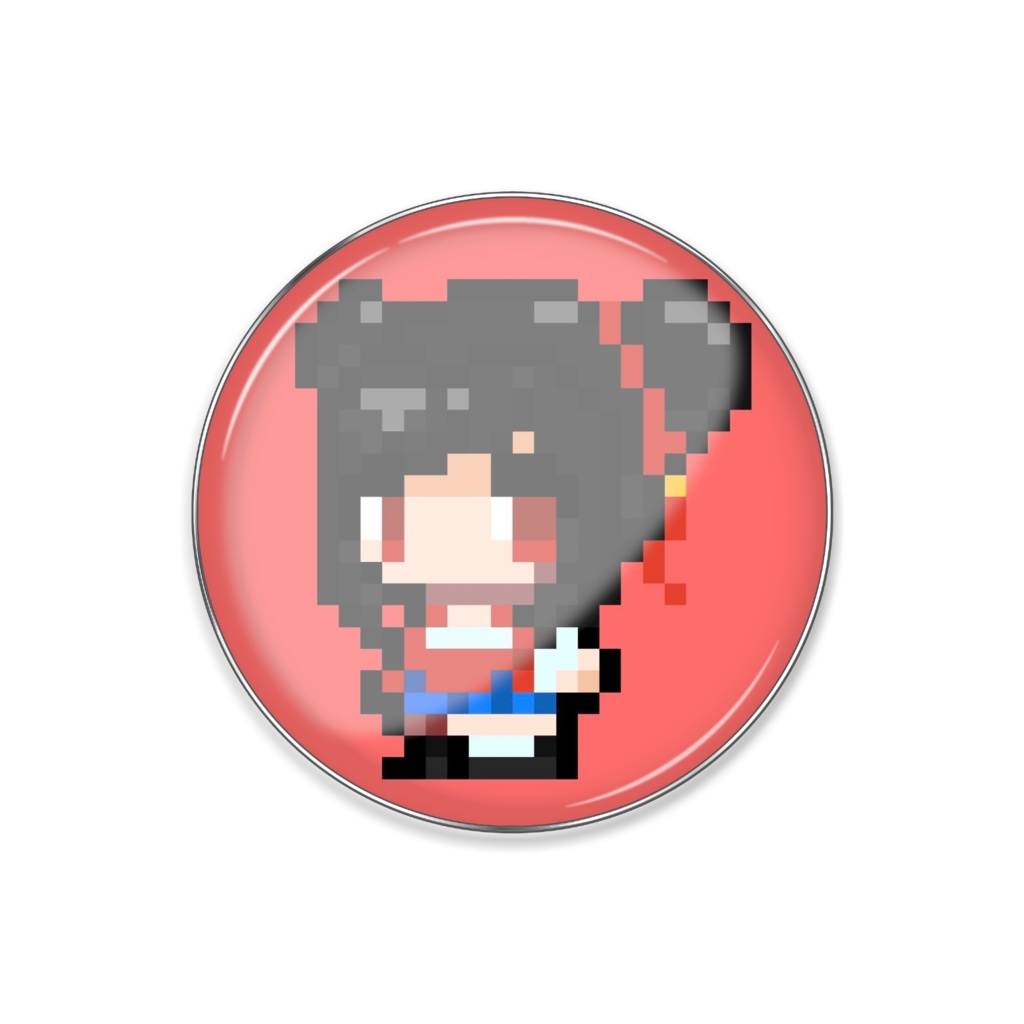 朱・春鈴のピンバッジ