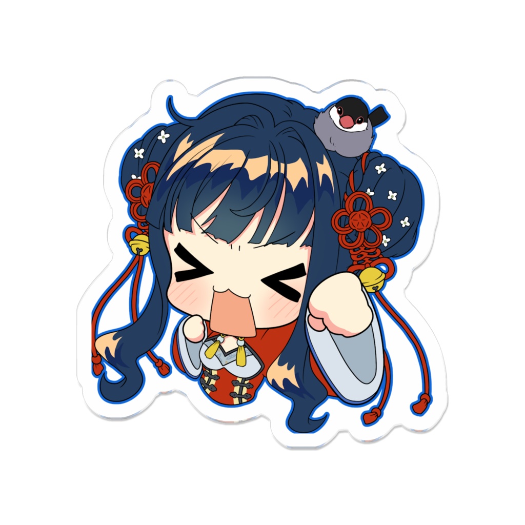 しゅーしゅーアクリルバッジ