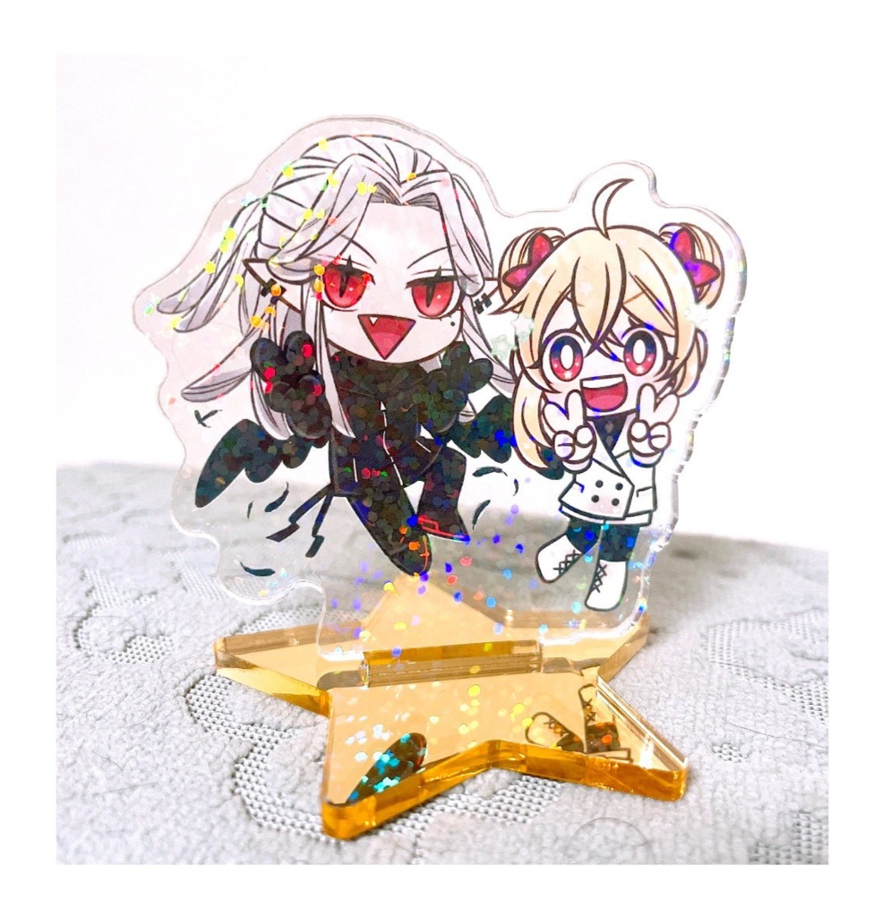 【kztk】ぶいぶい!ホログラムアクリルスタンド(片面)