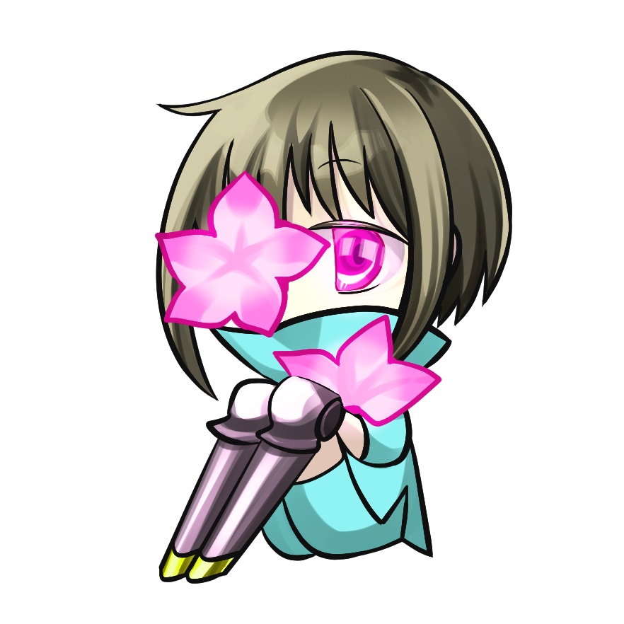 花　ステッカー