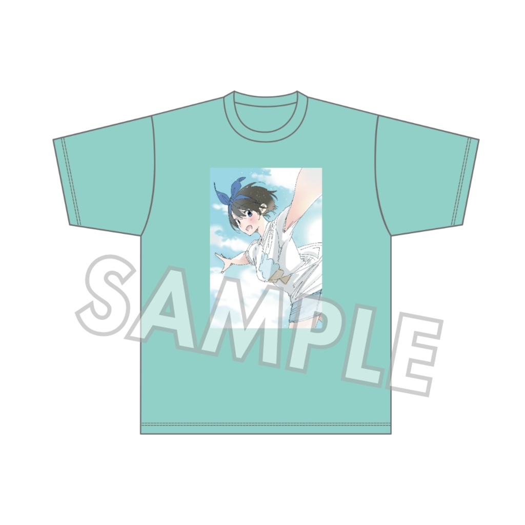【期間限定/受注販売】Tシャツ【更科瑠夏個展「青春と彼女」グッズ】