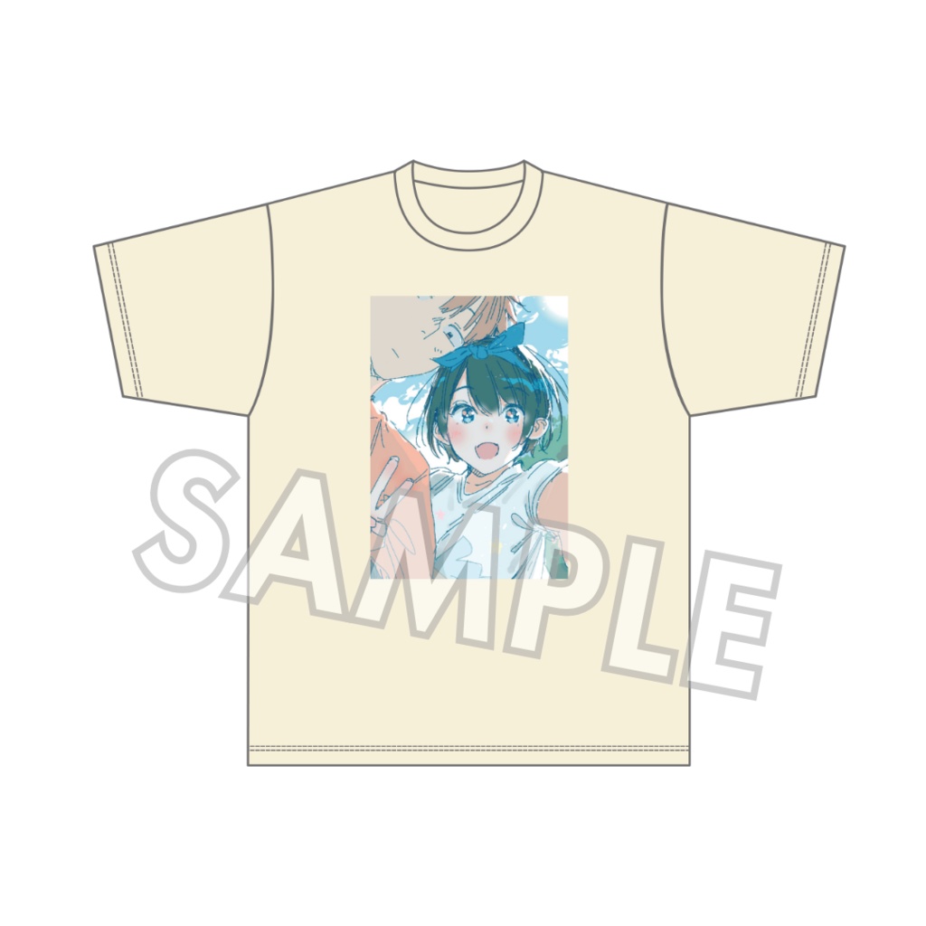 【期間限定/受注販売】Tシャツ【更科瑠夏個展「青春と彼女」グッズ】