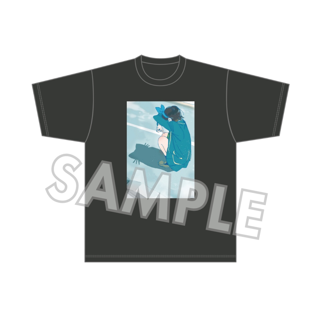 【期間限定/受注販売】Tシャツ【更科瑠夏個展「青春と彼女」グッズ】
