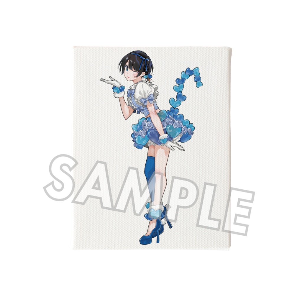 【期間限定/受注販売】キャンバスアート【更科瑠夏個展「青春と彼女」グッズ】