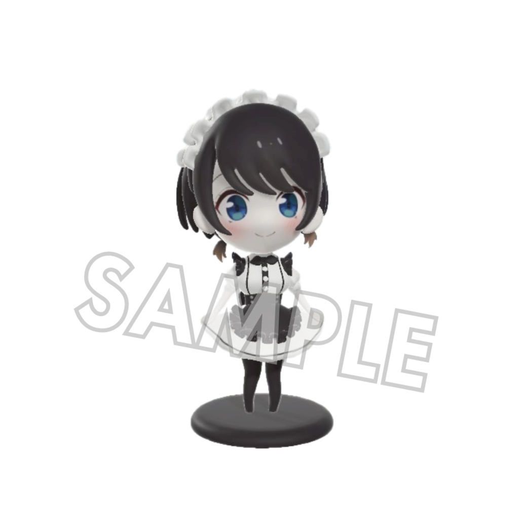 【期間限定/受注販売】3Dフィギュア 7cm【更科瑠夏個展「青春と彼女」グッズ】