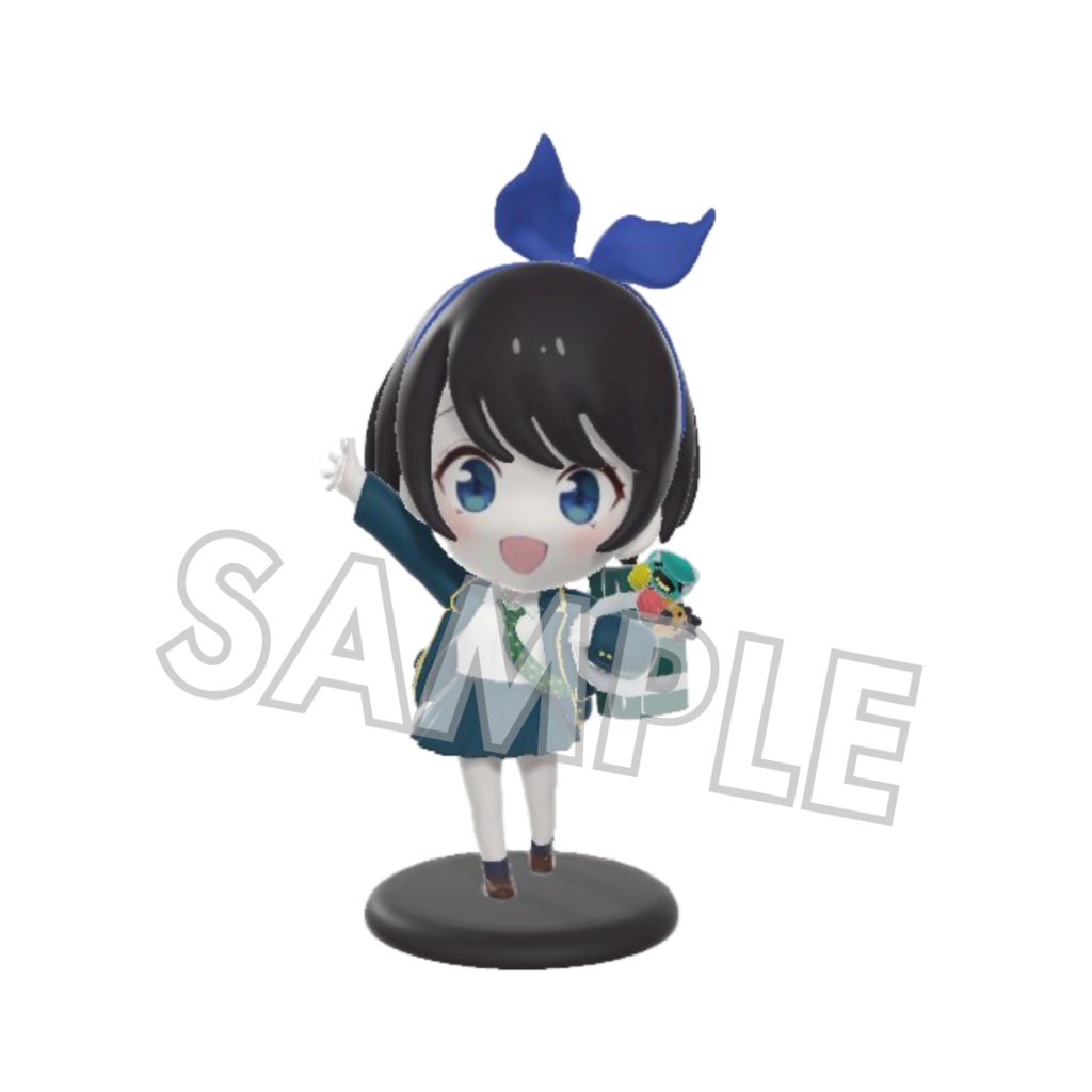 【期間限定/受注販売】3Dフィギュア 7cm【更科瑠夏個展「青春と彼女」グッズ】