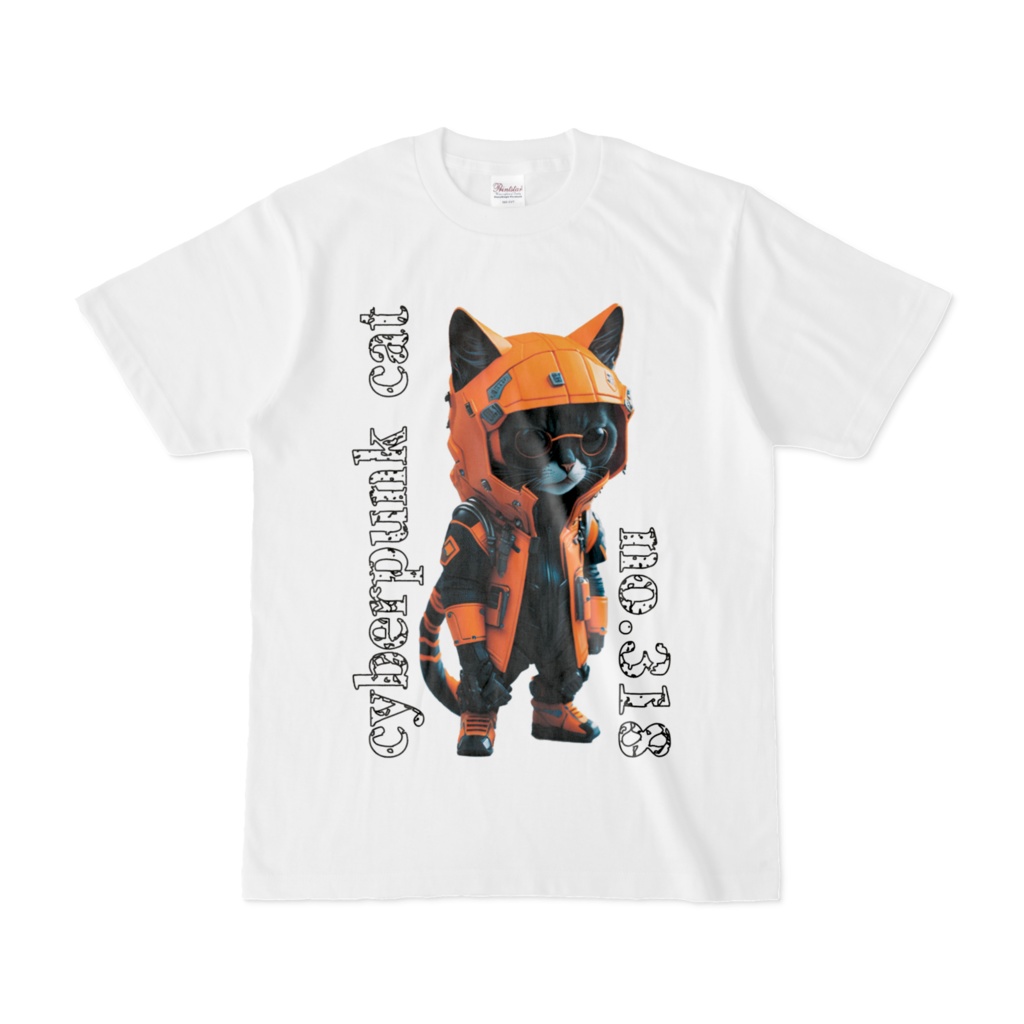 cyberpunk cat☆ no.318 Tシャツ