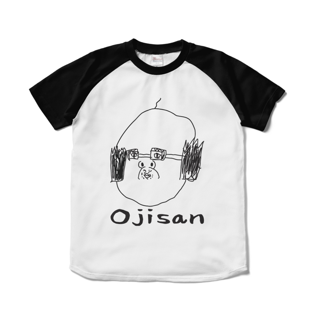 Ojisan_ラグランTシャツ