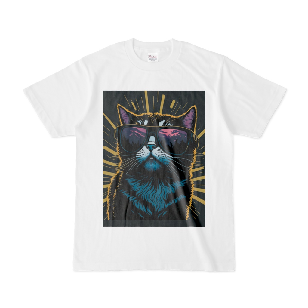 Jolly stray cat ./Ｔシャツ