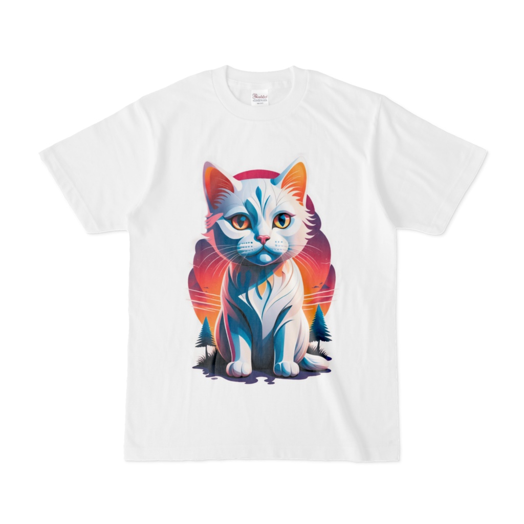 White Cat Adventures_Ｔシャツ(白)