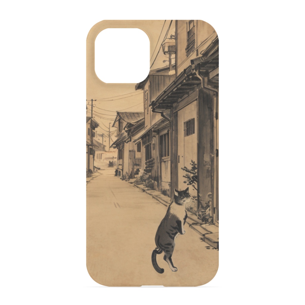 Good old streets#001_iPhoneケース