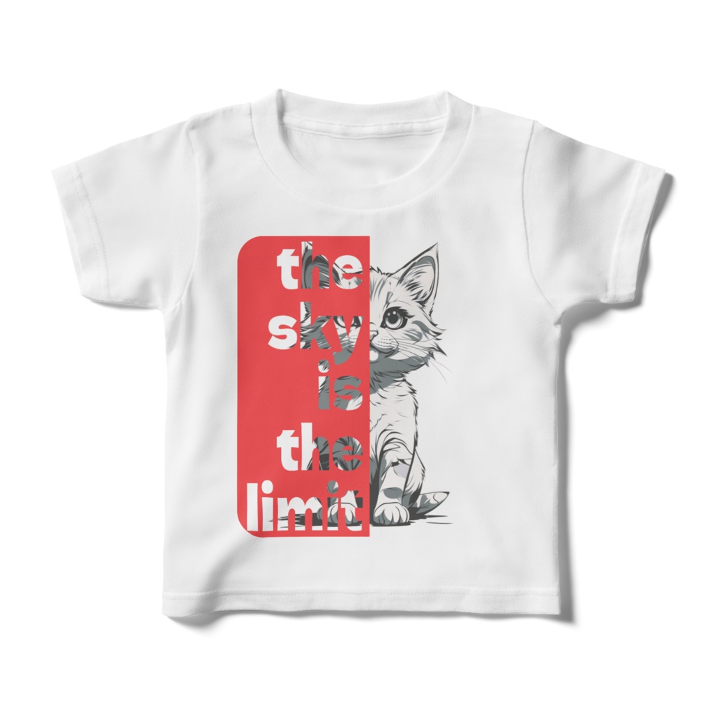 The sky is the limit_キッズＴシャツ