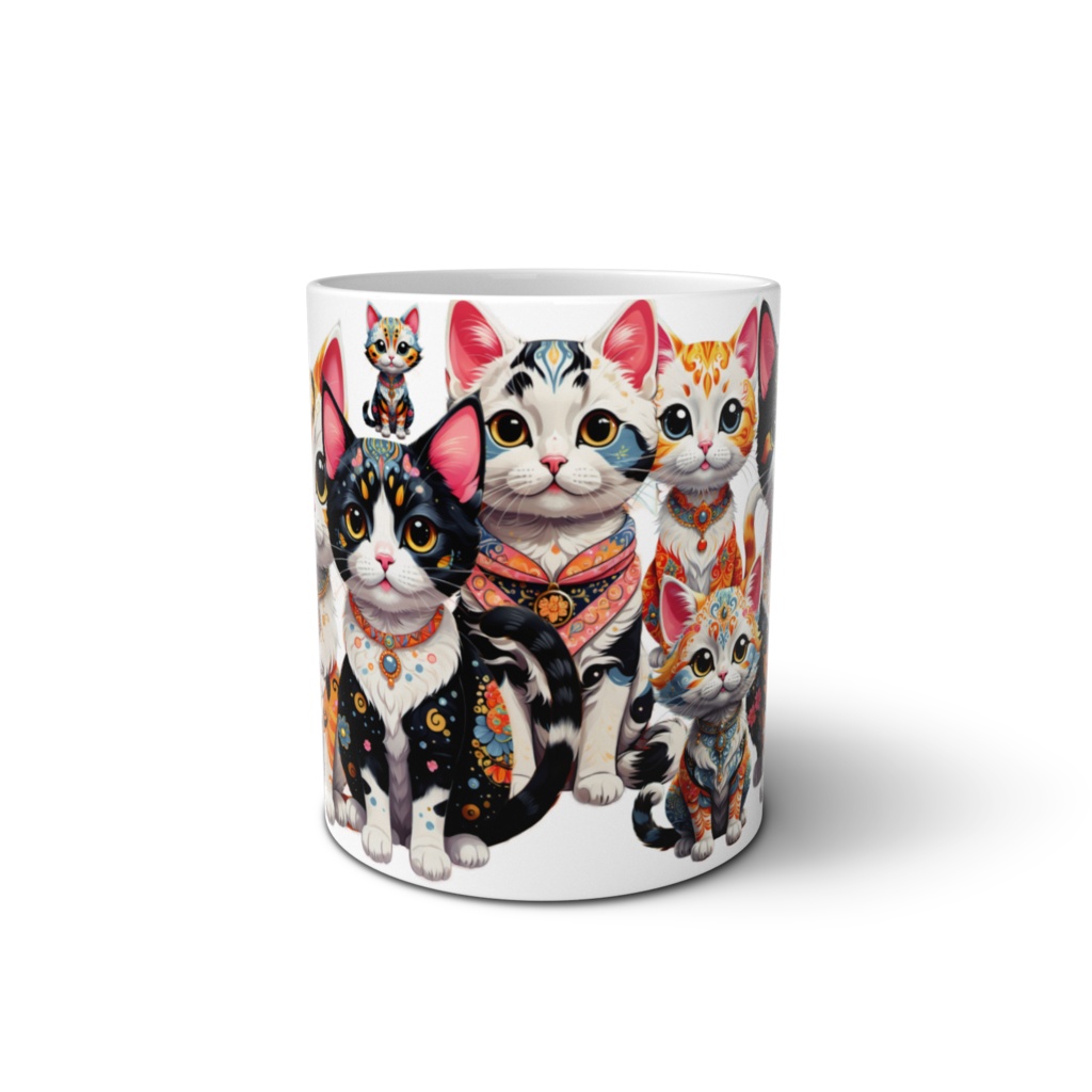 福猫_マグカップ