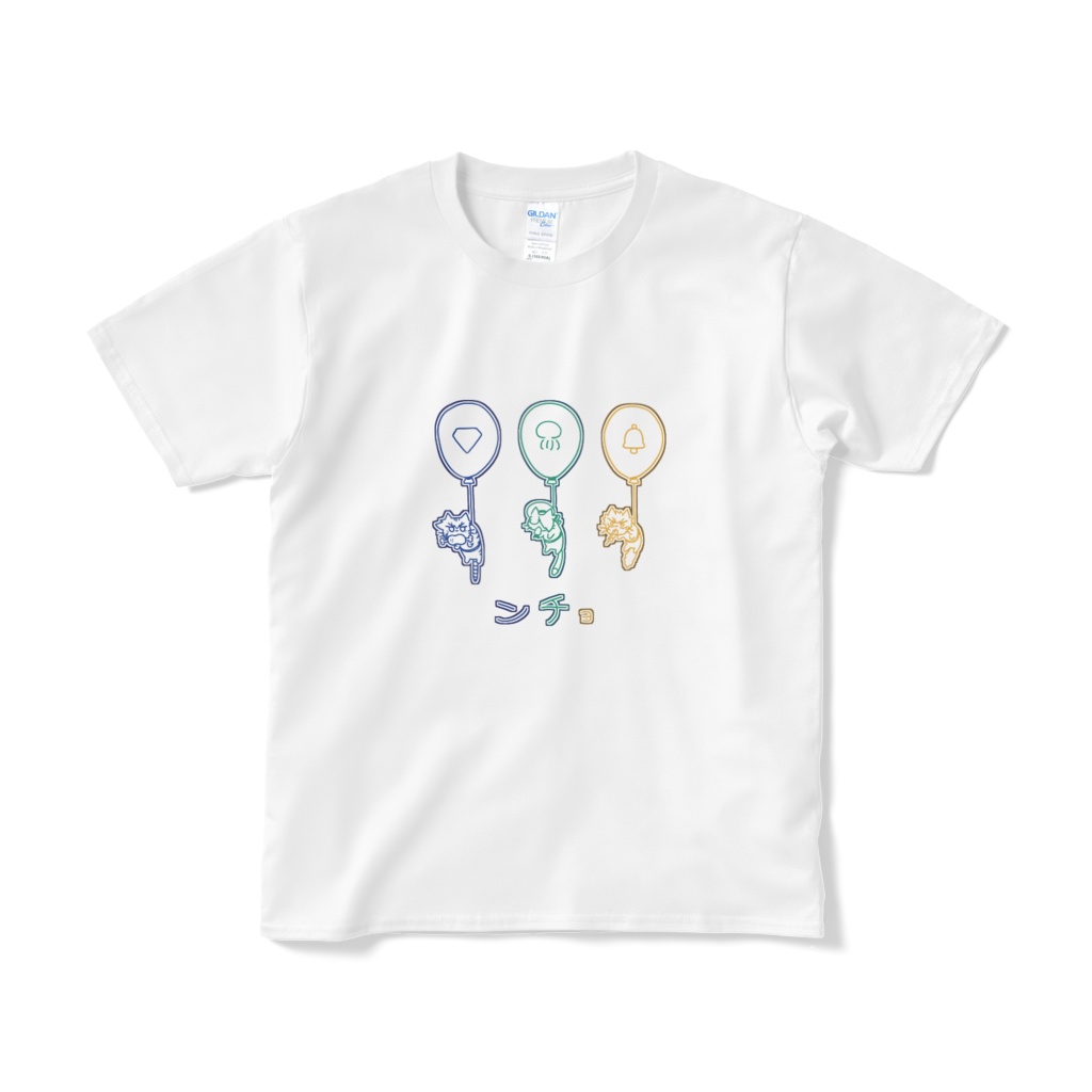 ねこンチョTシャツ