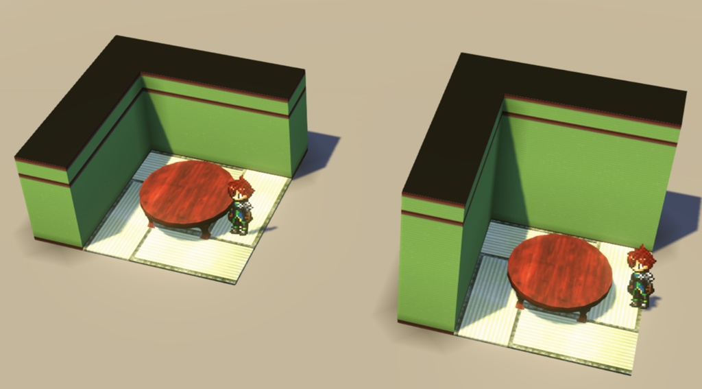 【Bakin向け】屋内壁用_地形素材セット