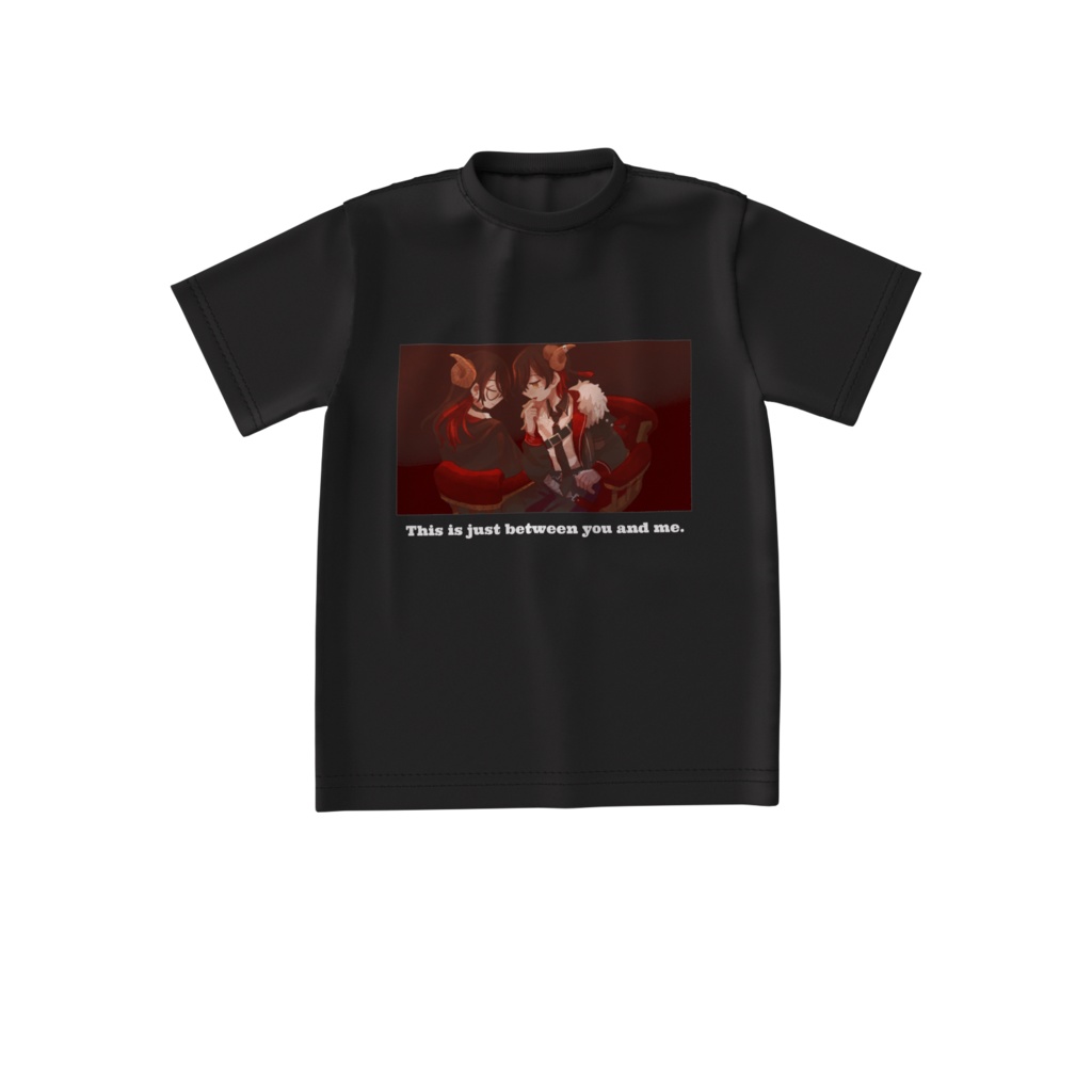 【特別イラスト】紅羊レドのクールなビッグシルエットTシャツ