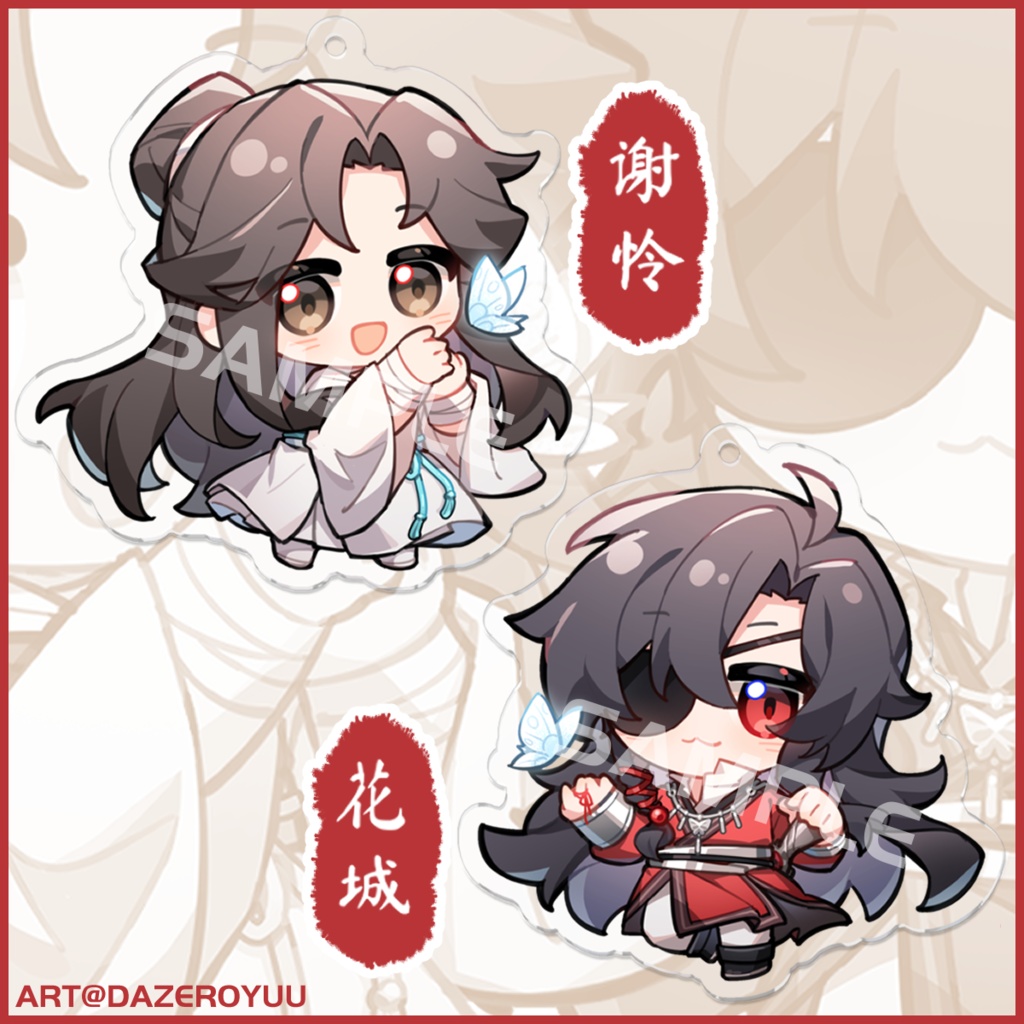 天官賜福 花怜-アクキー