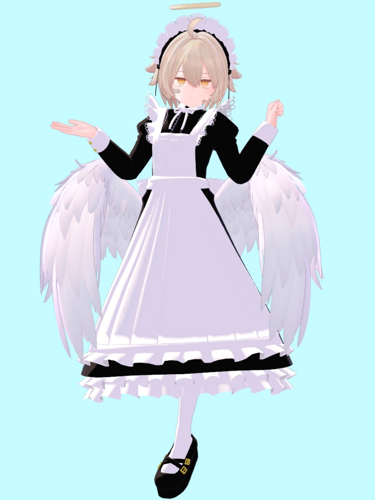 【レグニア向け衣装】クラシカル風メイド服 +サナティア対応