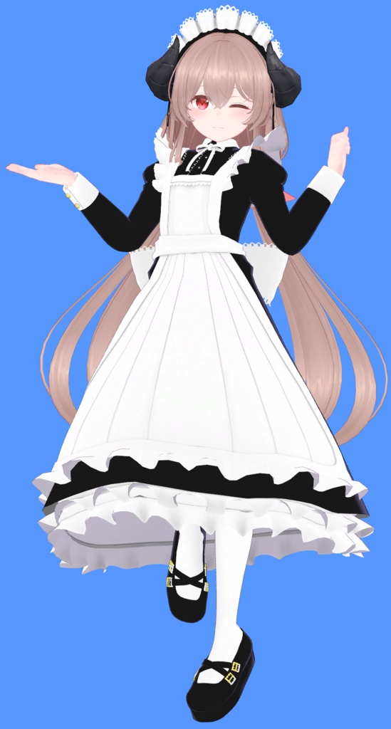 【レグニア向け衣装】クラシカル風メイド服 +サナティア対応