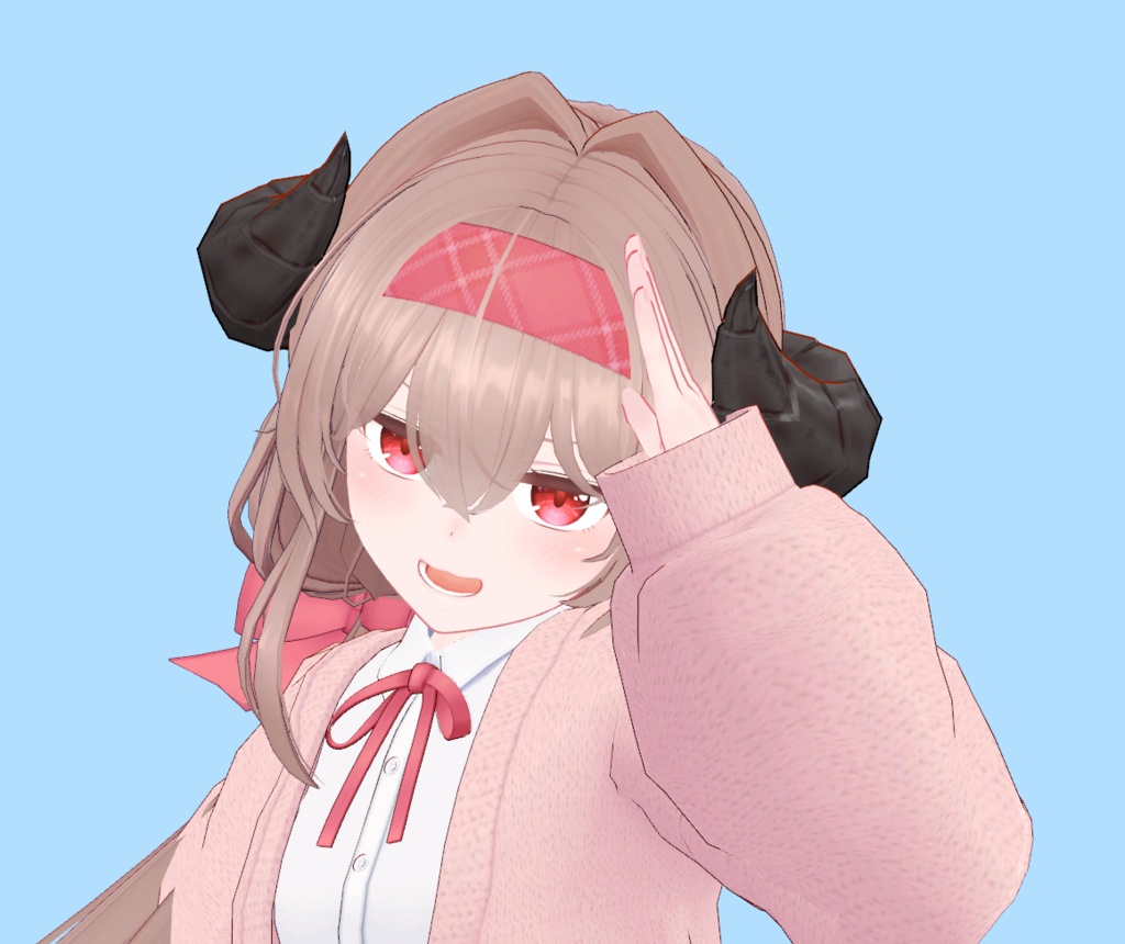 【レグニア用髪型】シンプルなインテークヘア+α