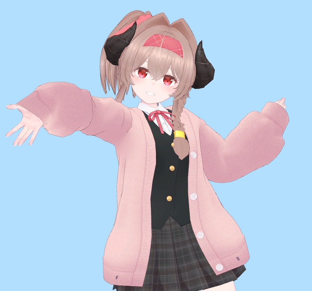 【レグニア用髪型】シンプルなインテークヘア+α