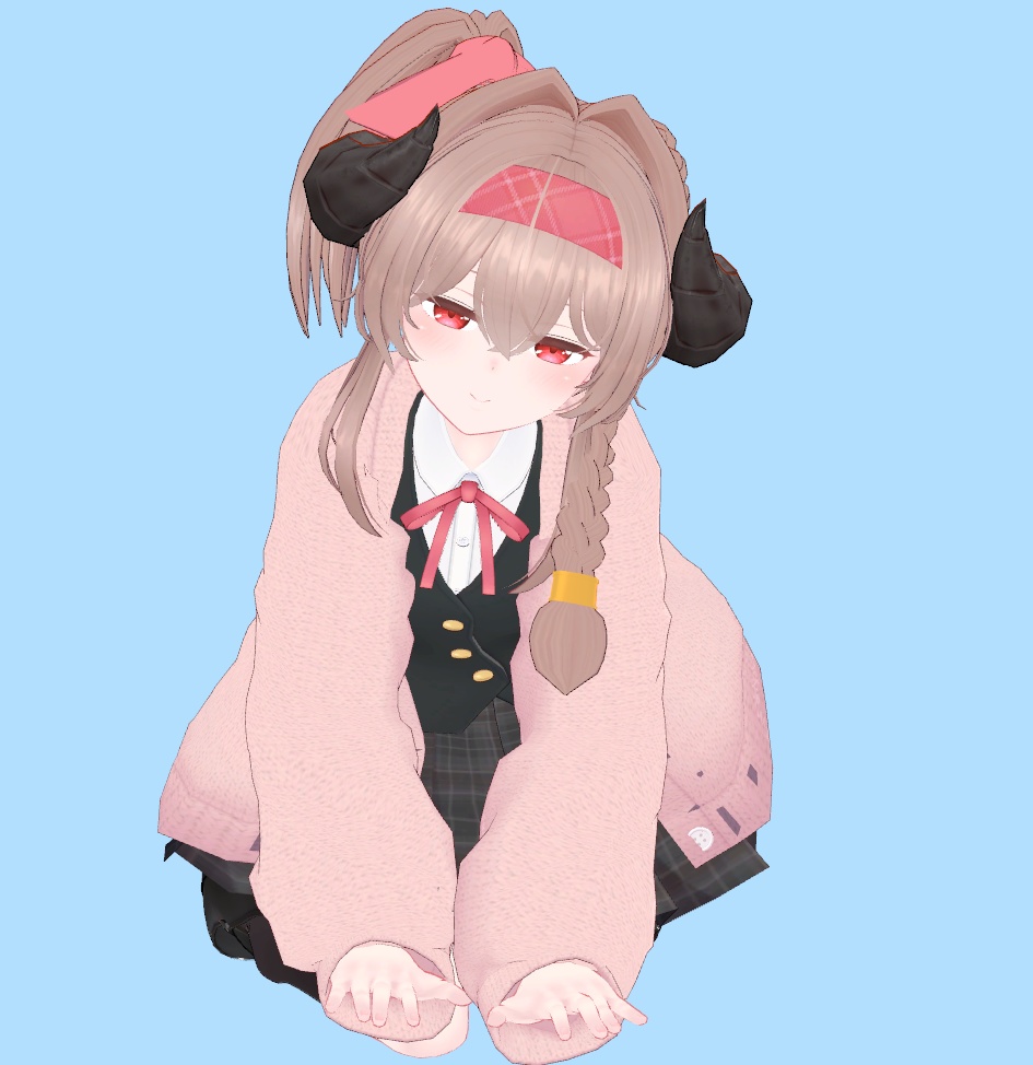 【レグニア用髪型】シンプルなインテークヘア+α