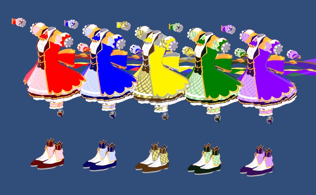 【レグニア向け衣装】アイドルコスチューム