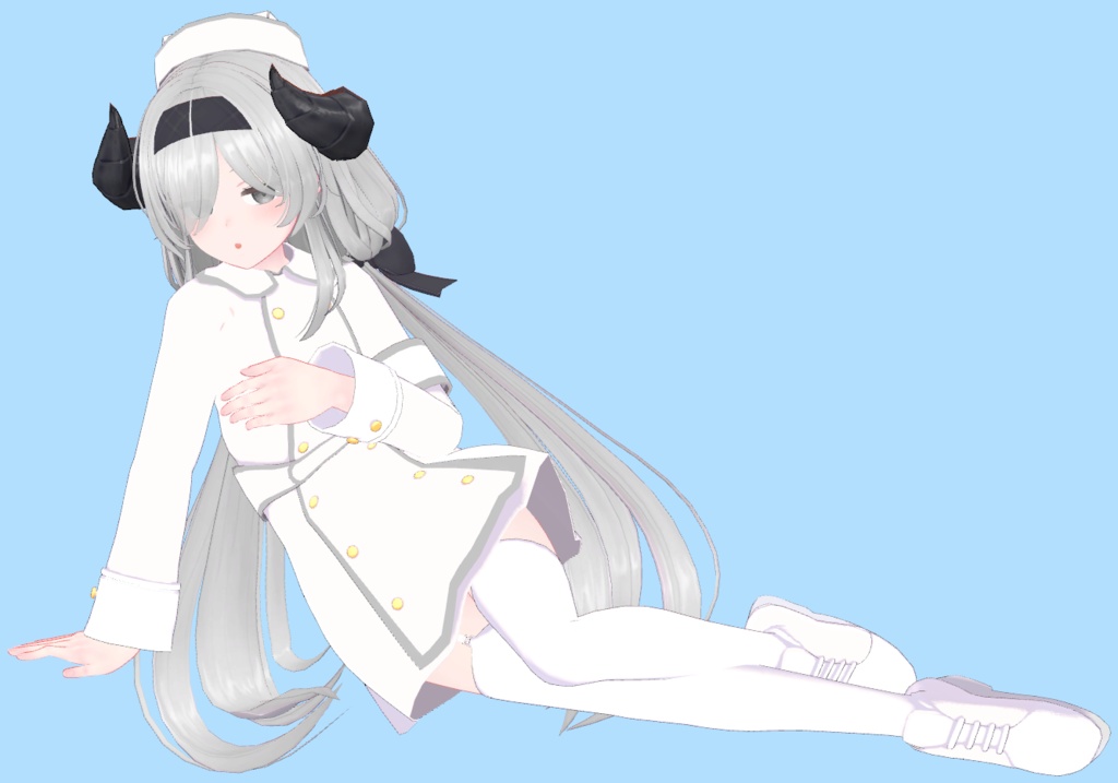 【レグニア向け衣装】シンプルなナースっぽい服