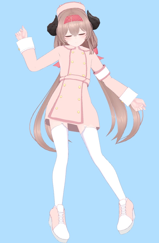 【レグニア向け衣装】シンプルなナースっぽい服