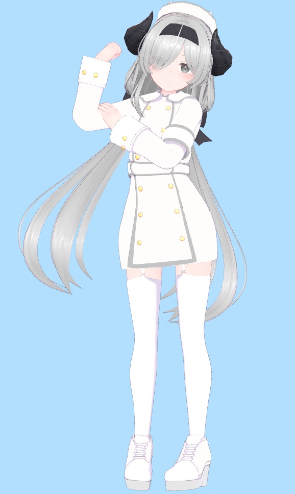 【レグニア向け衣装】シンプルなナースっぽい服