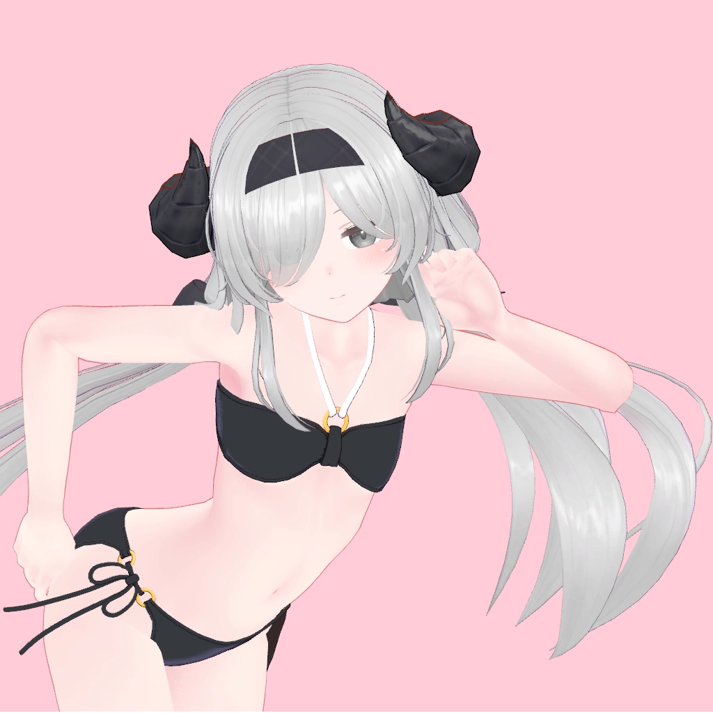 【レグニア向け衣装】+サナティア対応 チューブトップ的な水着