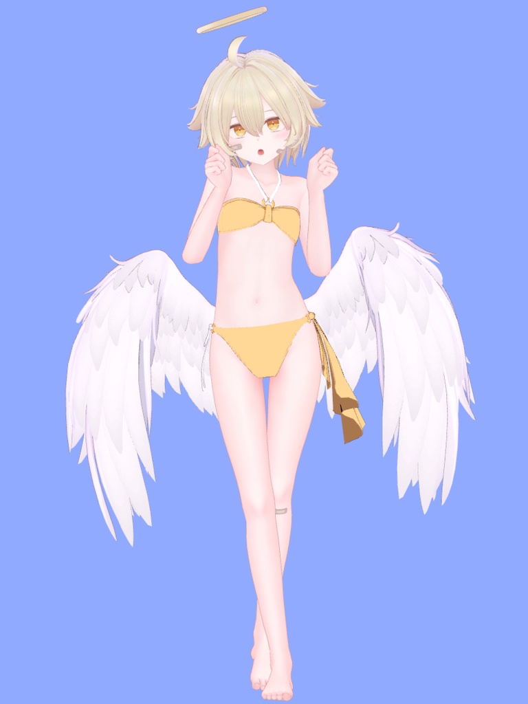 【レグニア向け衣装】+サナティア対応 チューブトップ的な水着