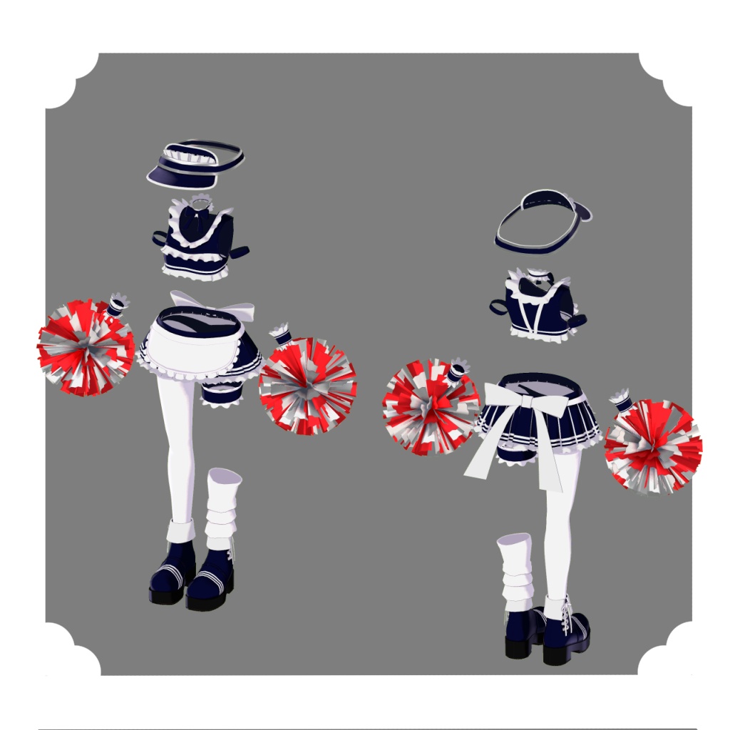 【レグニア・サナティア向け衣装】チアメイド