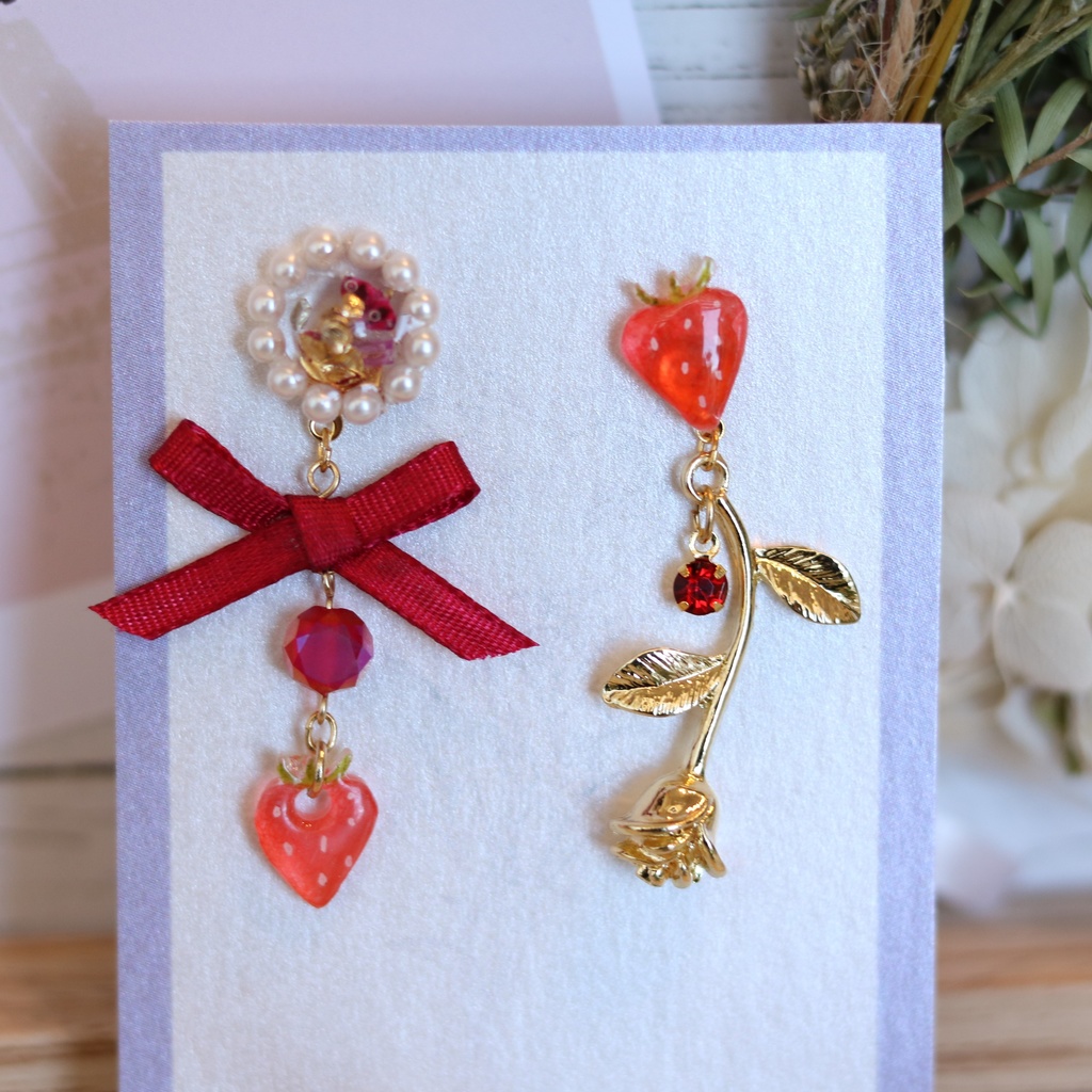 Romantic Rose(リドル・ローズハート イメージピアス)