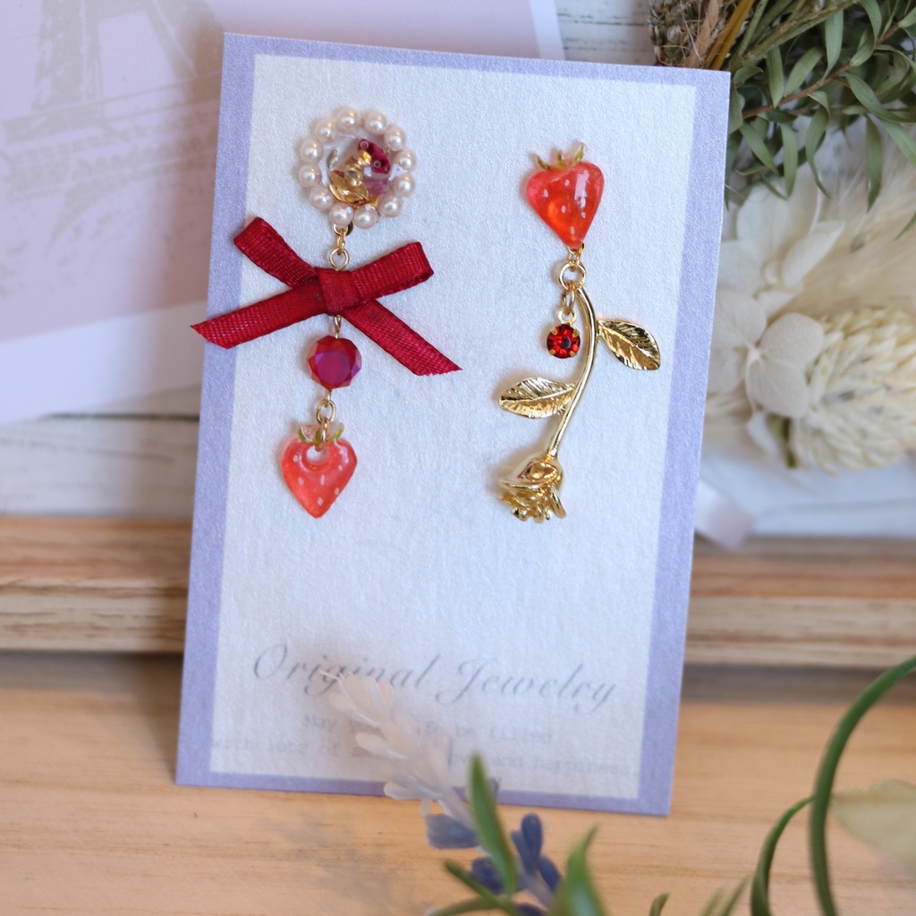 Romantic Rose(リドル・ローズハート イメージピアス)