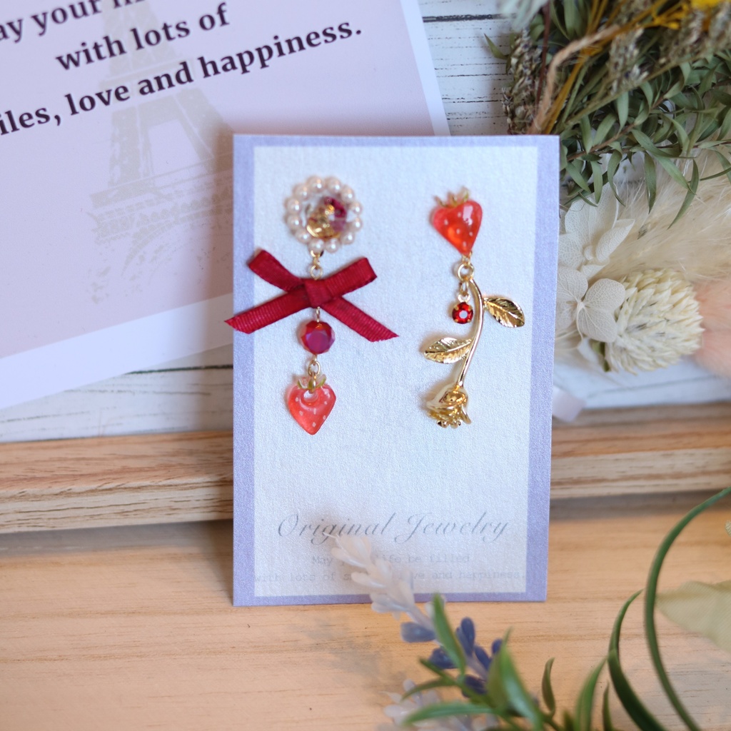 Romantic Rose(リドル・ローズハート イメージピアス)