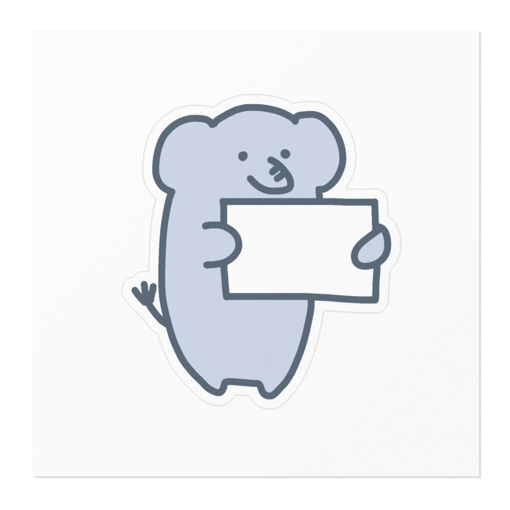 立たされみにじょー ステッカー