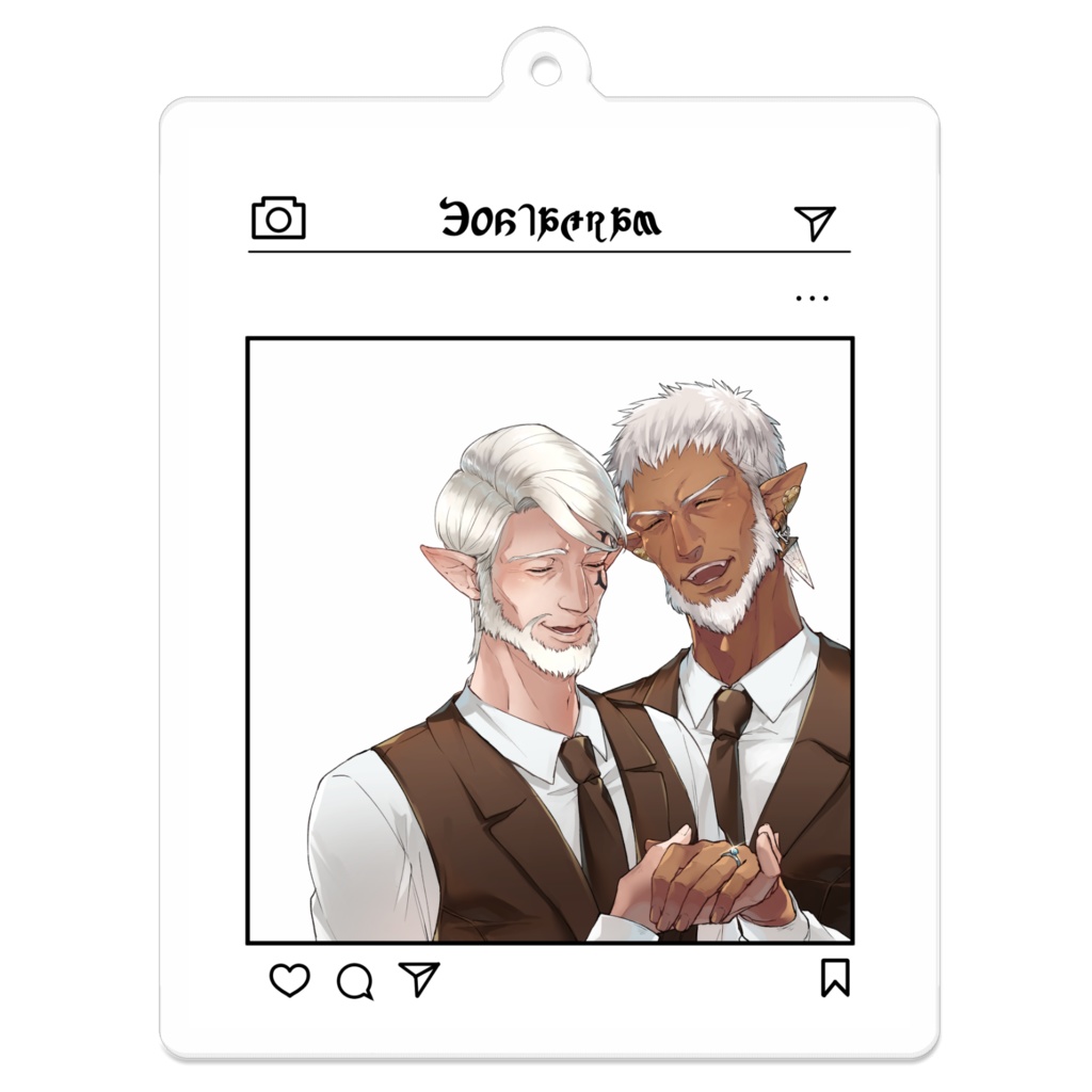 どこでもリリナナちゃんアクキー