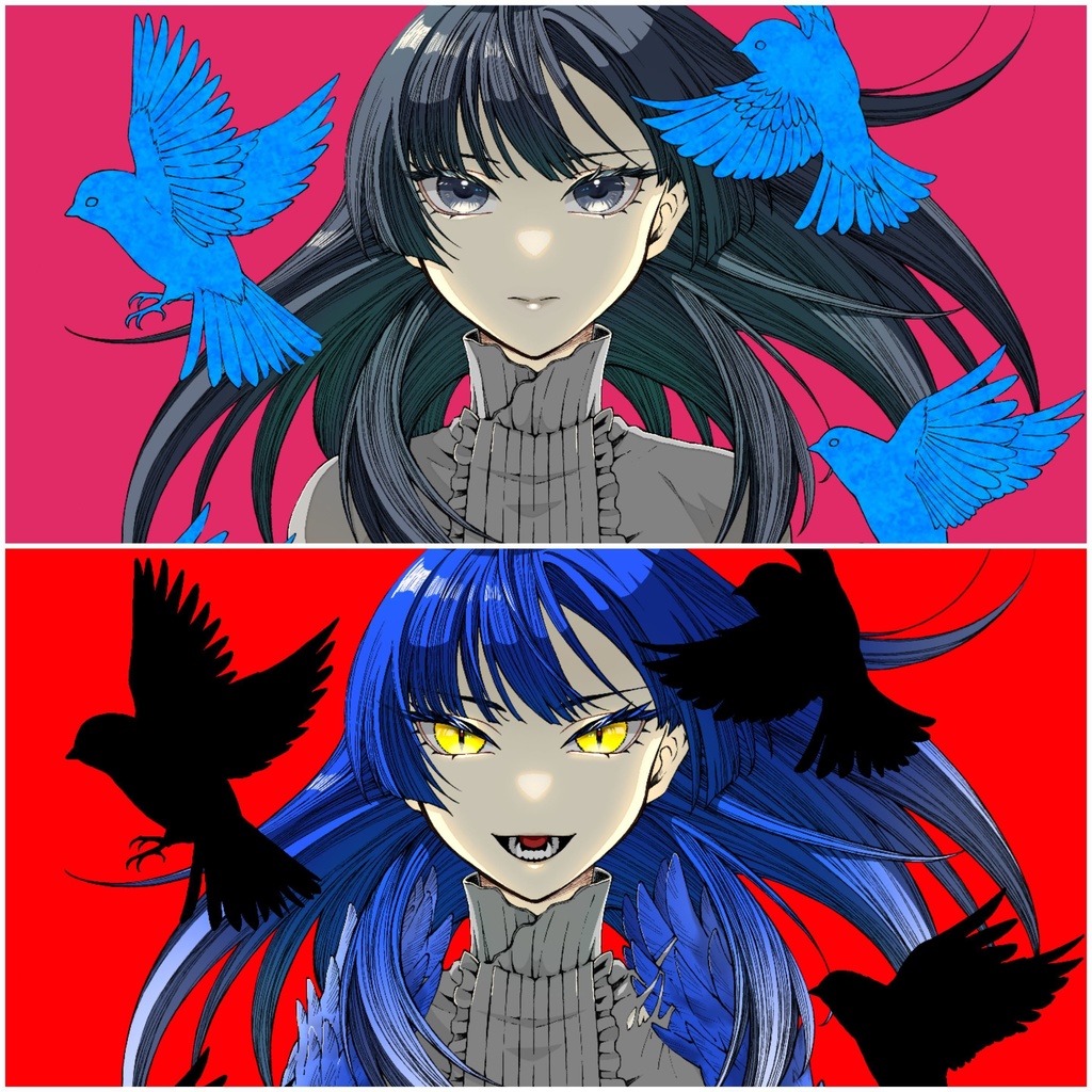 クリアファイル　アエロー／鳥