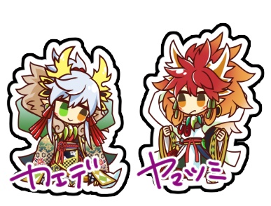 アクリルフィギア　2個セット