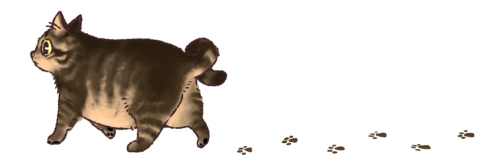 山マステ(ねことたぬき)