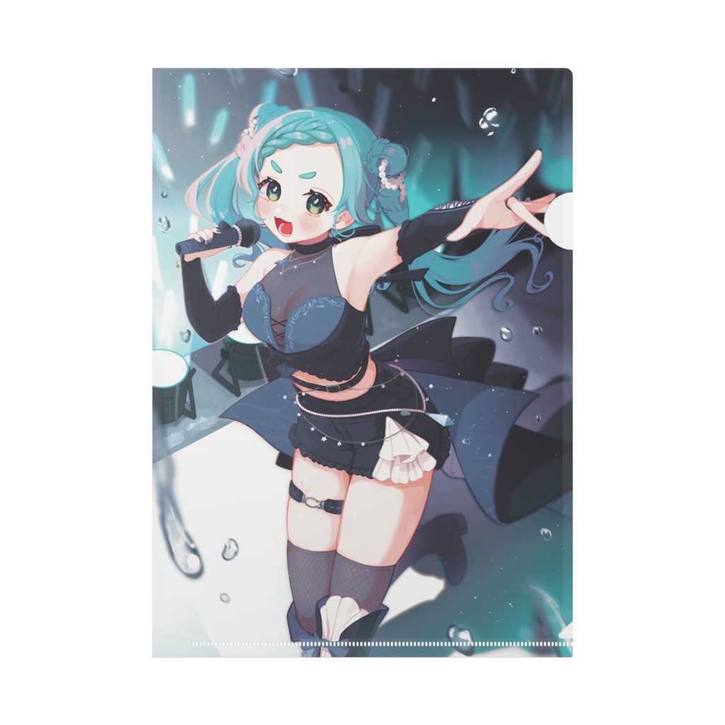 〈クリアファイル〉黒衣装もんちゃん!