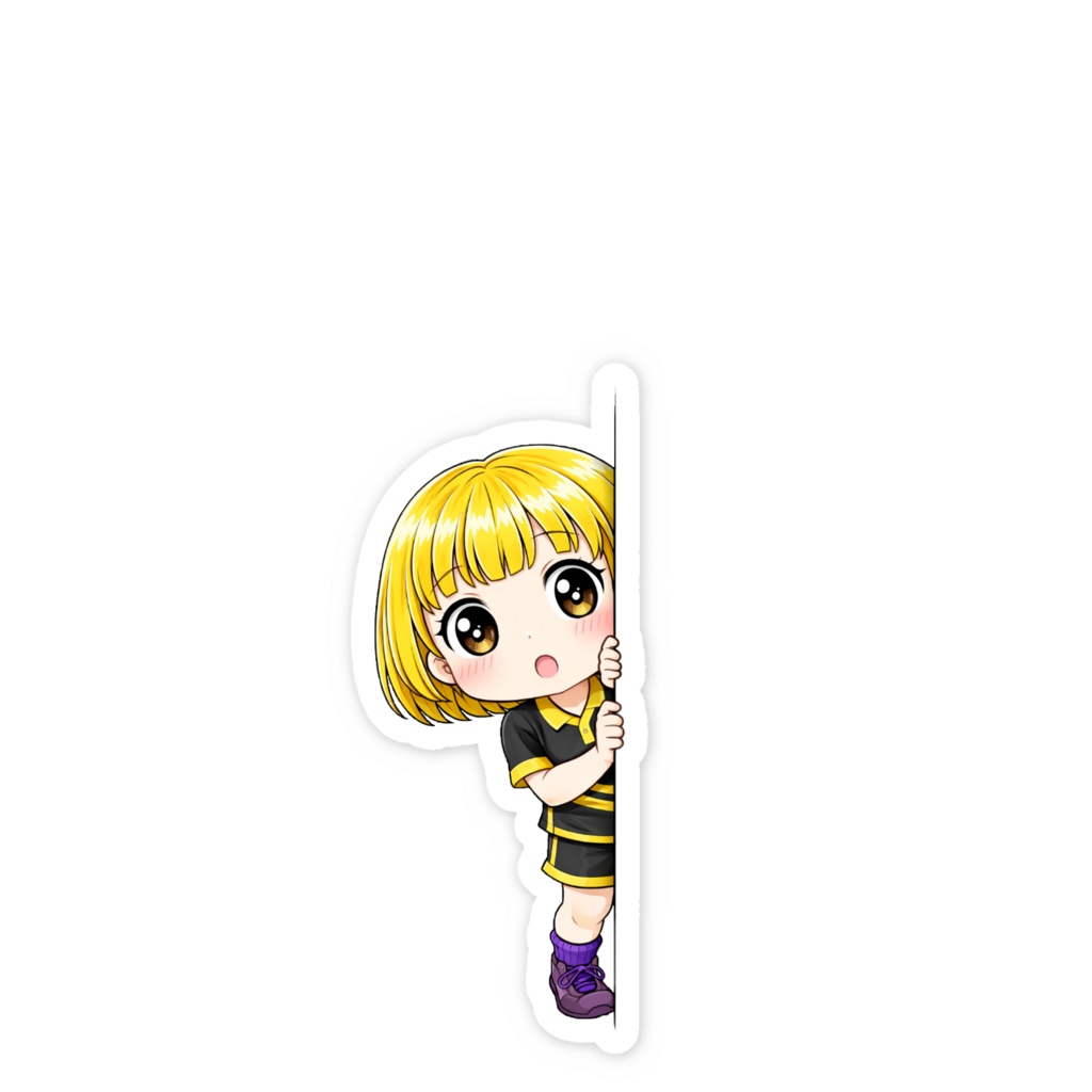ステッカー(チラッ)
