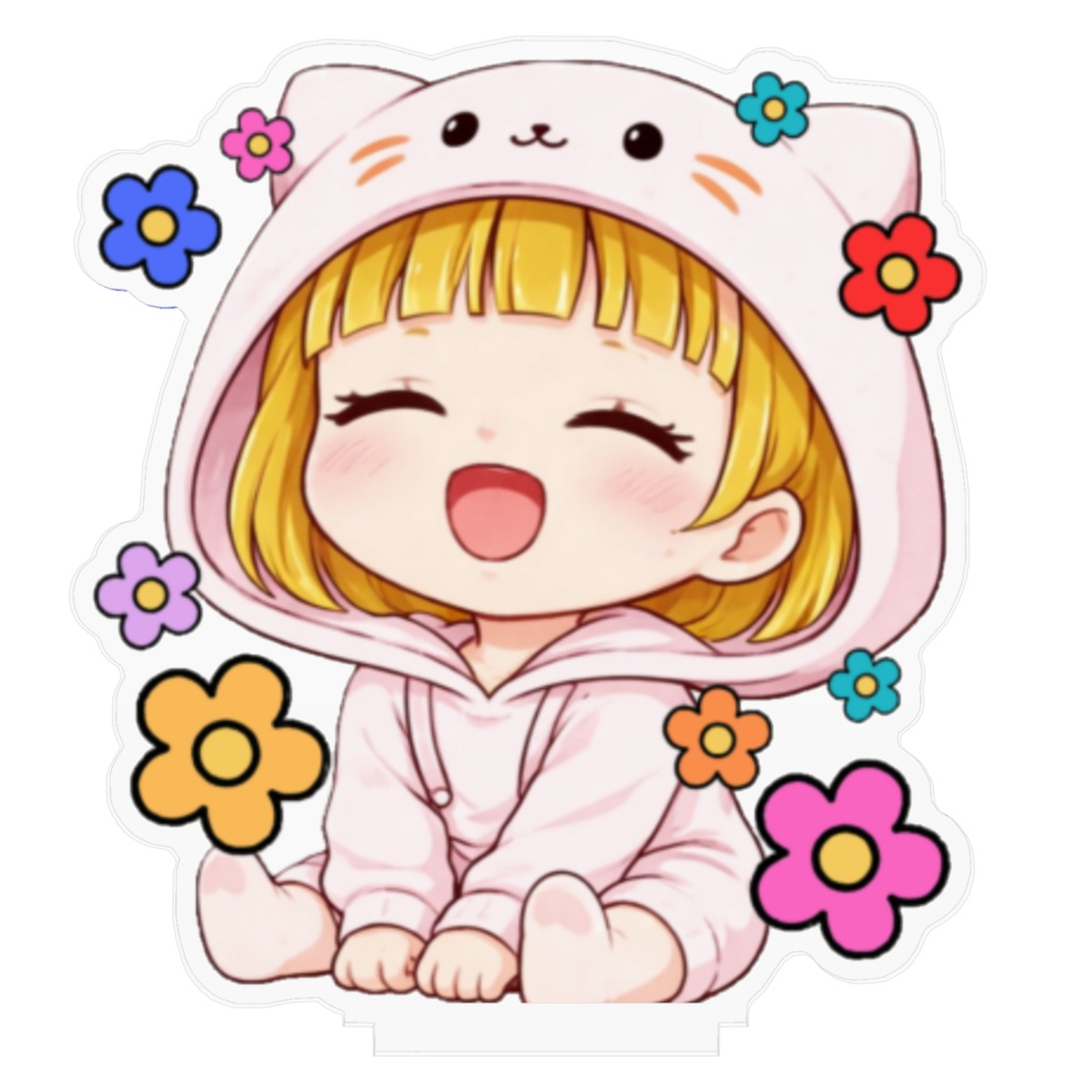 アクリルスタンド(ぽわぽわ)