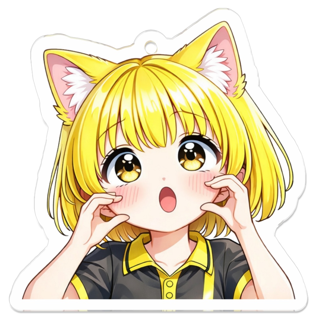 アクリルキーホルダー(にゃん)