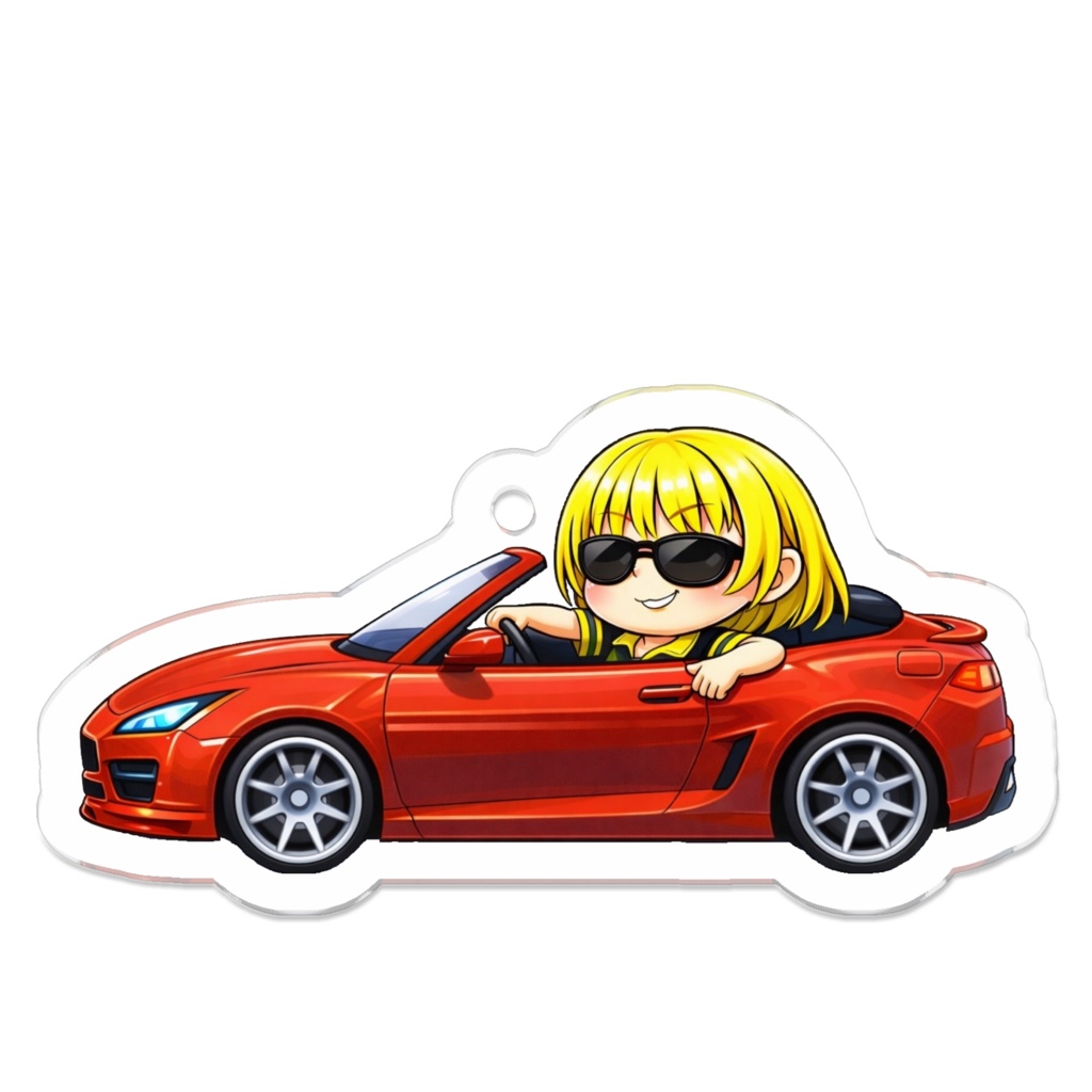 アクリルキーホルダー(車)