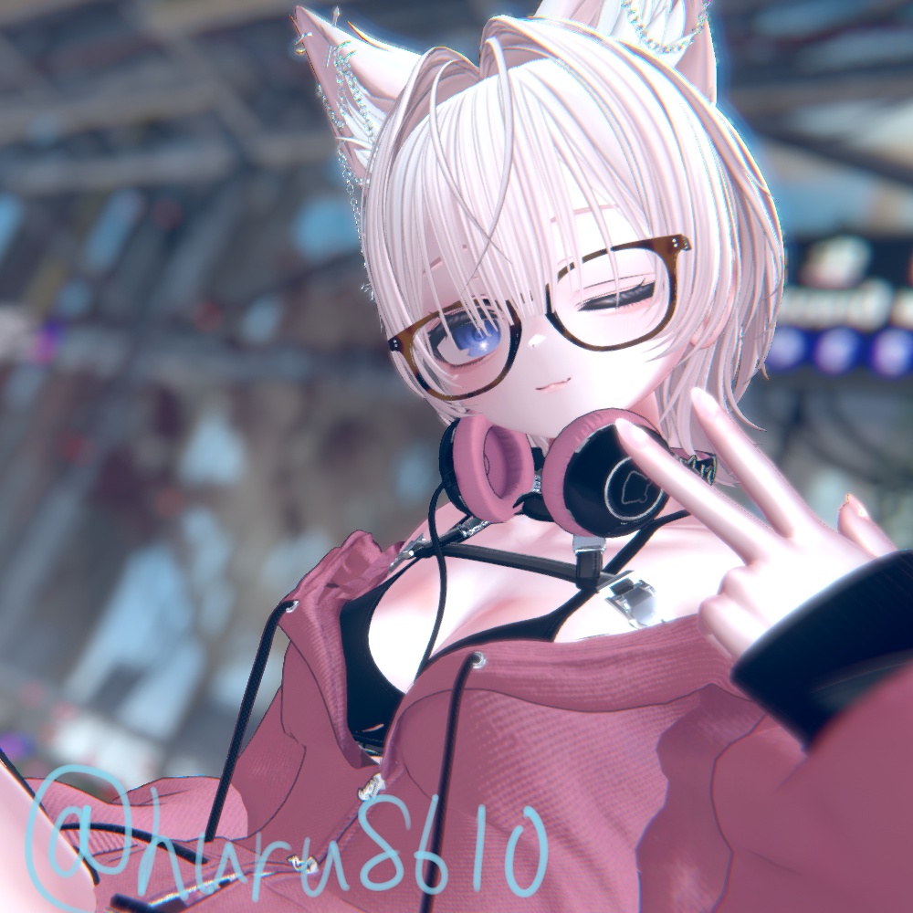 《!販売記念セール実施中!》【ミルフィ用メイクテクスチャ】MilfyRose