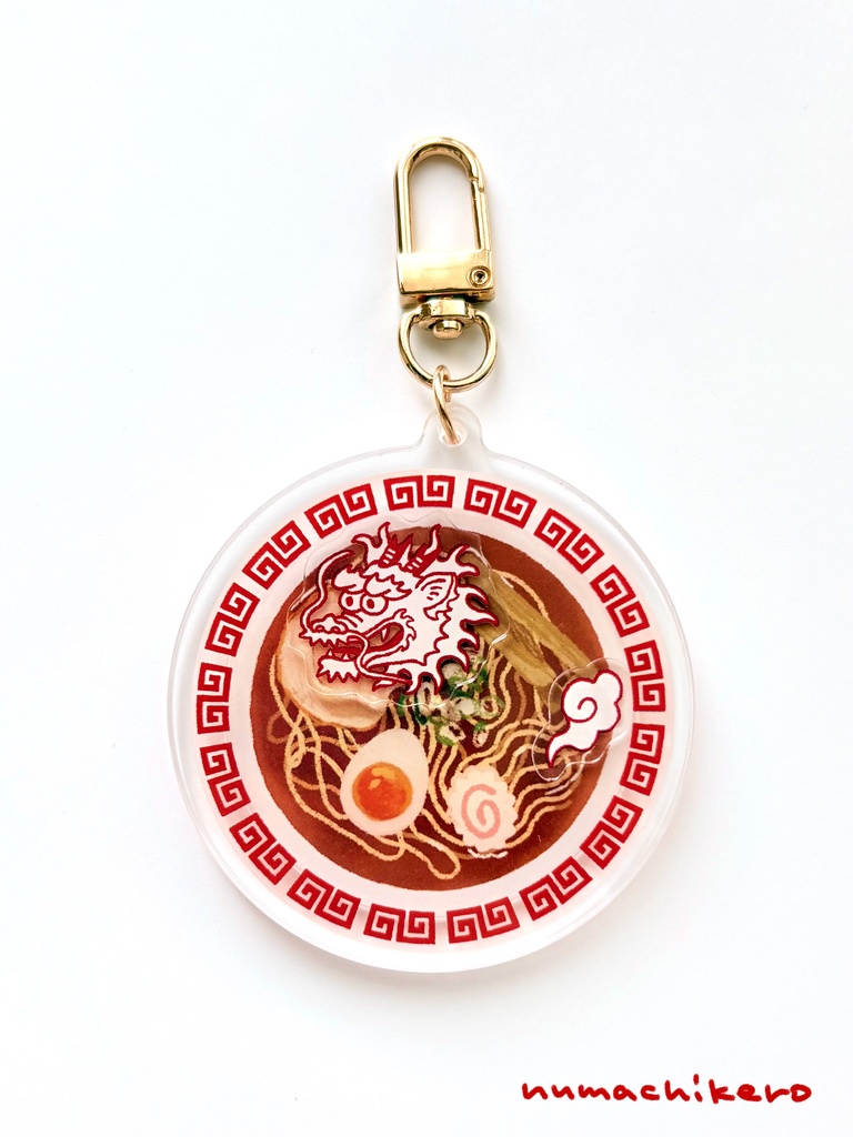 ラーメンアクリルキーホルダー