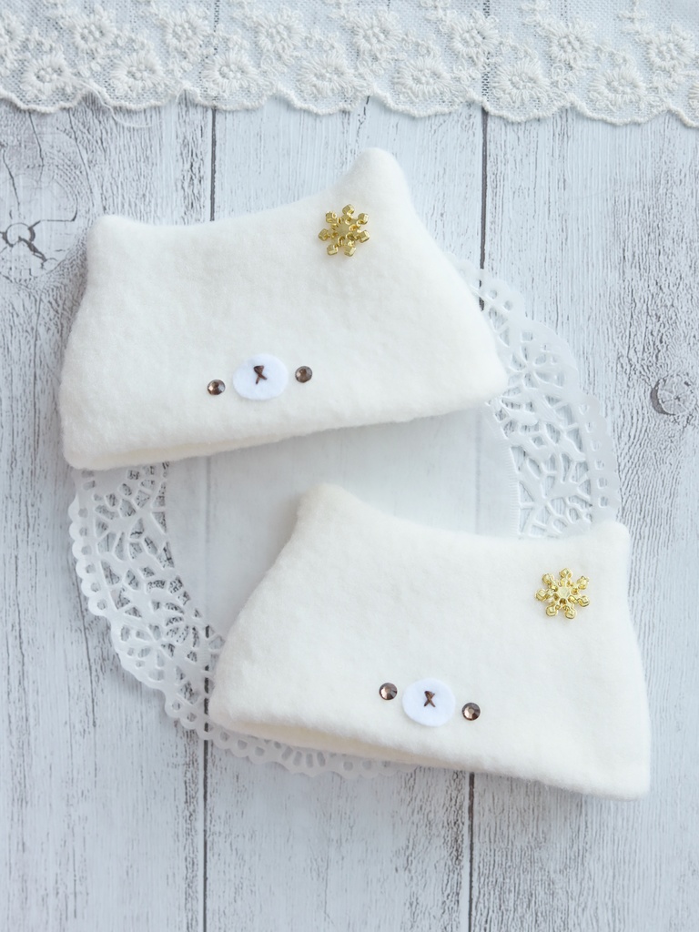 しろくま帽子❄️Mサイズ